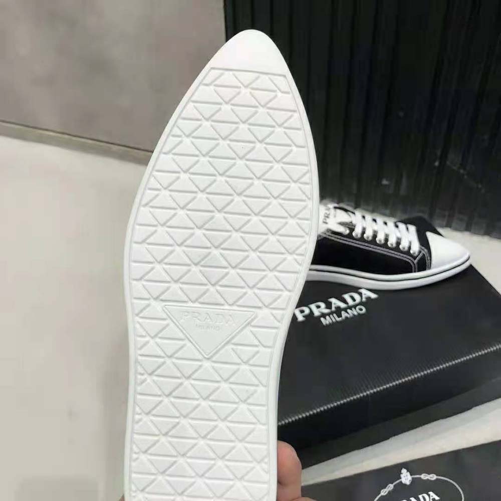 Prada Women Synthesis Sneakers in 25mm Heel-Black - image 8