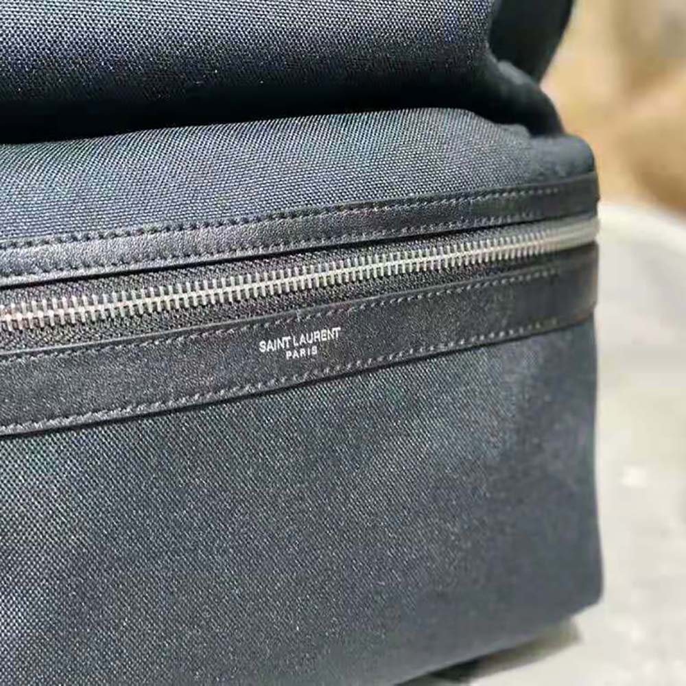 Saint Laurent YSL Women City Mini Backpack in Canvas - image 7