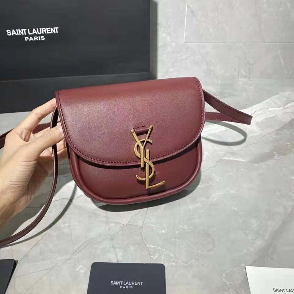 Saint Laurent YSL Women Kaia Small Satchel in Smooth Leather - image 4
