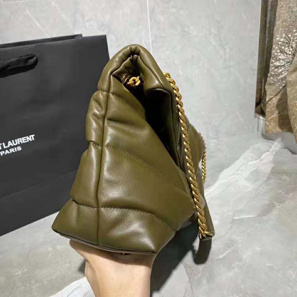 Saint Laurent YSL Women Puffer Medium Bag in Quilted Lambskin - image 8
