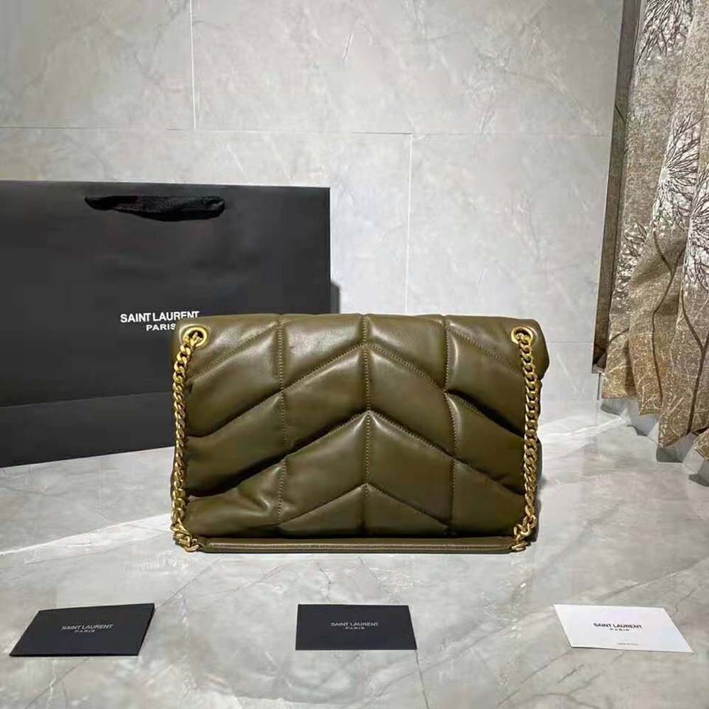 Saint Laurent YSL Women Puffer Medium Bag in Quilted Lambskin - image 4