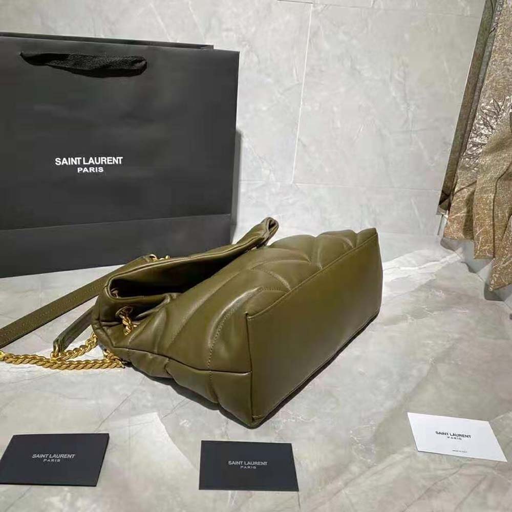 Saint Laurent YSL Women Puffer Medium Bag in Quilted Lambskin - image 7