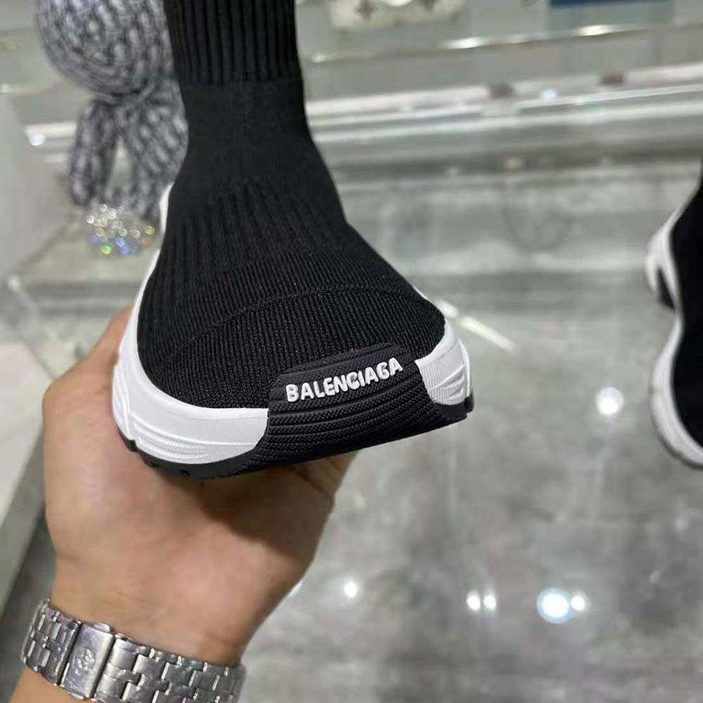 Balenciaga Women Speed 3.0 Sneaker in Black Recycled Knit - image 9