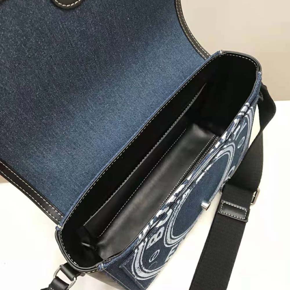 Burberry Women Logo Graphic Denim Note Crossbody Bag - image 7