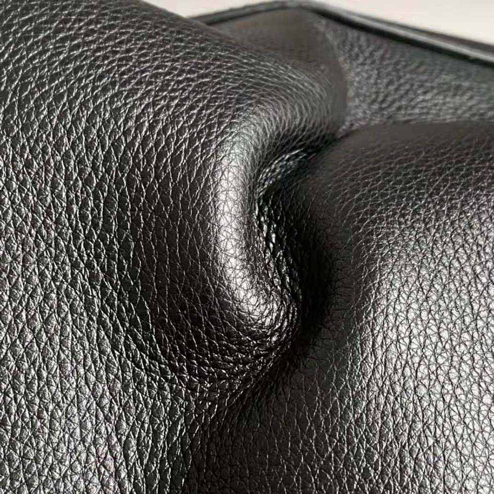Burberry Women Medium Leather Half Cube Bag-Black - image 8