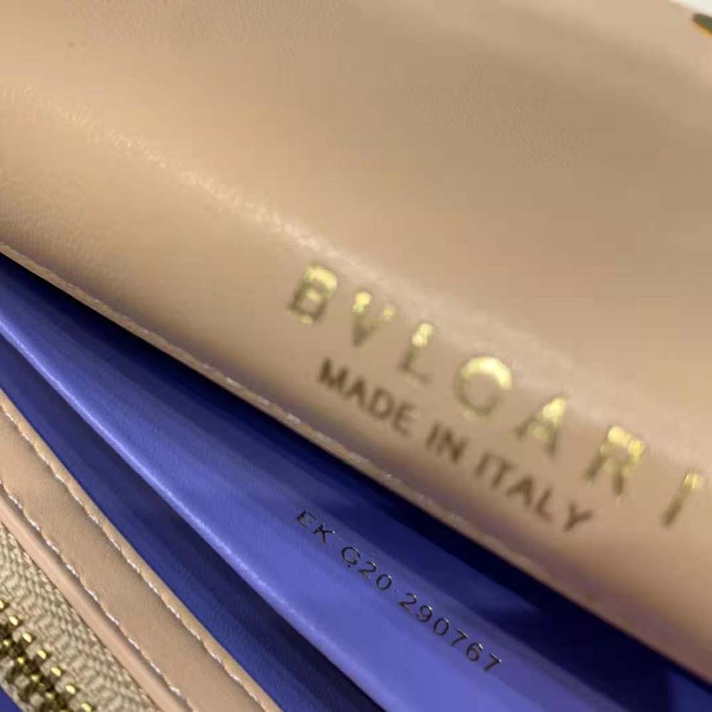 Bvlgari Women Serpenti Forever Crossbody Bag in Nappa Leather-Sandy - image 9
