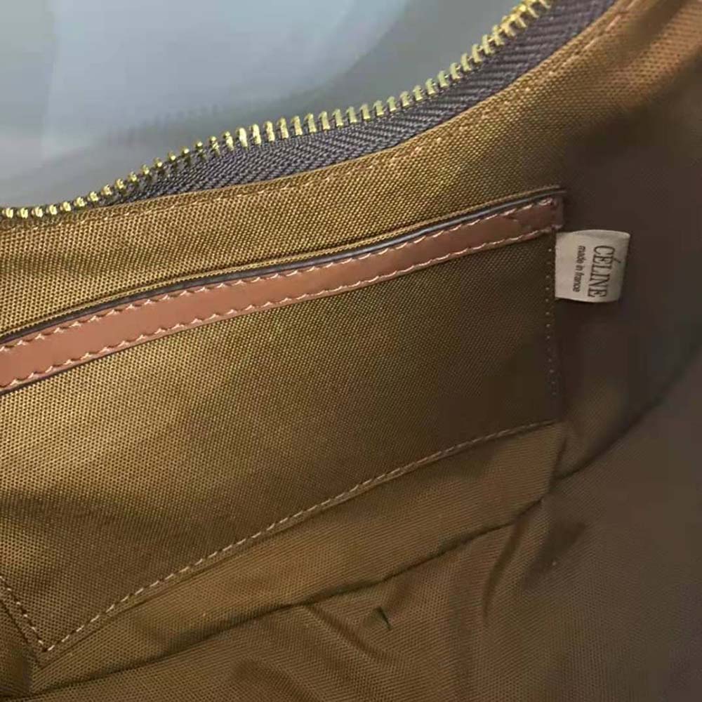 Celine Women AVA Bag in Canvas with Camouflage and Celine Print - image 10