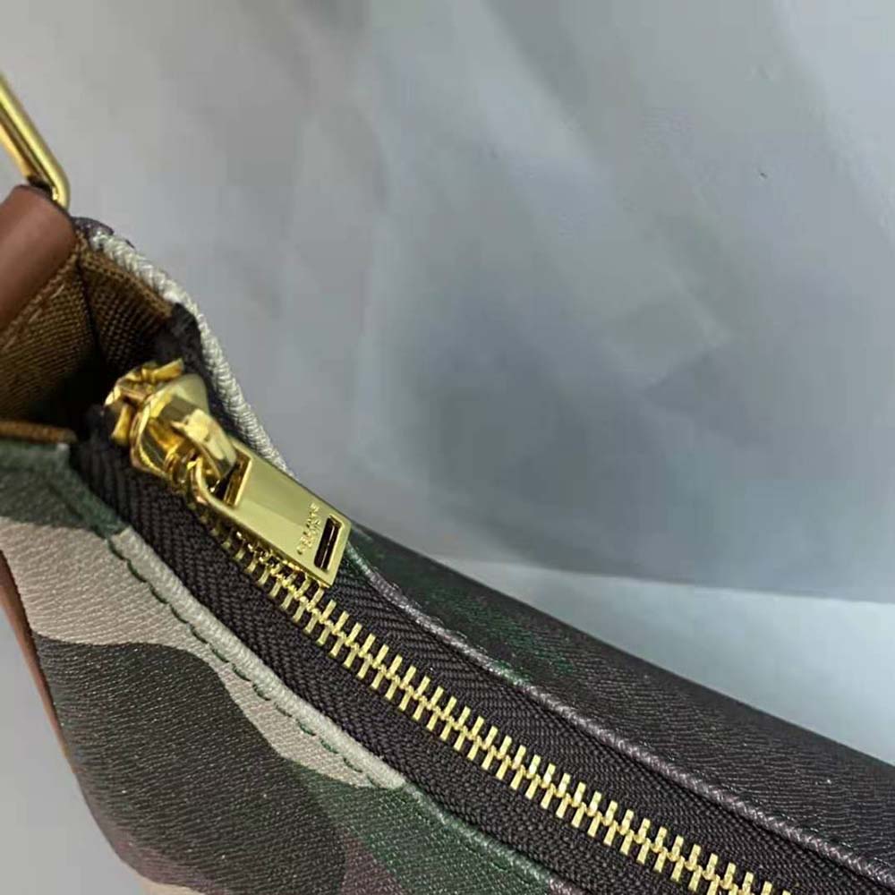 Celine Women AVA Bag in Canvas with Camouflage and Celine Print - image 7