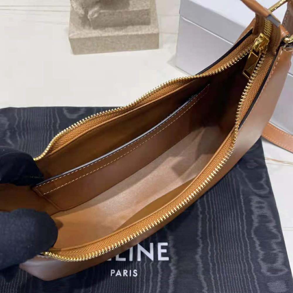 Celine Women AVA Bag in Smooth Calfskintan-Brown - image 7