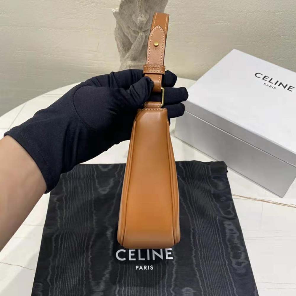 Celine Women AVA Bag in Smooth Calfskintan-Brown - image 5
