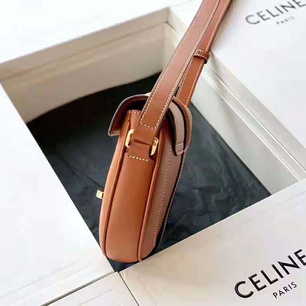 Celine Women Besace 16 in Textile and Natural Calfskin - image 4