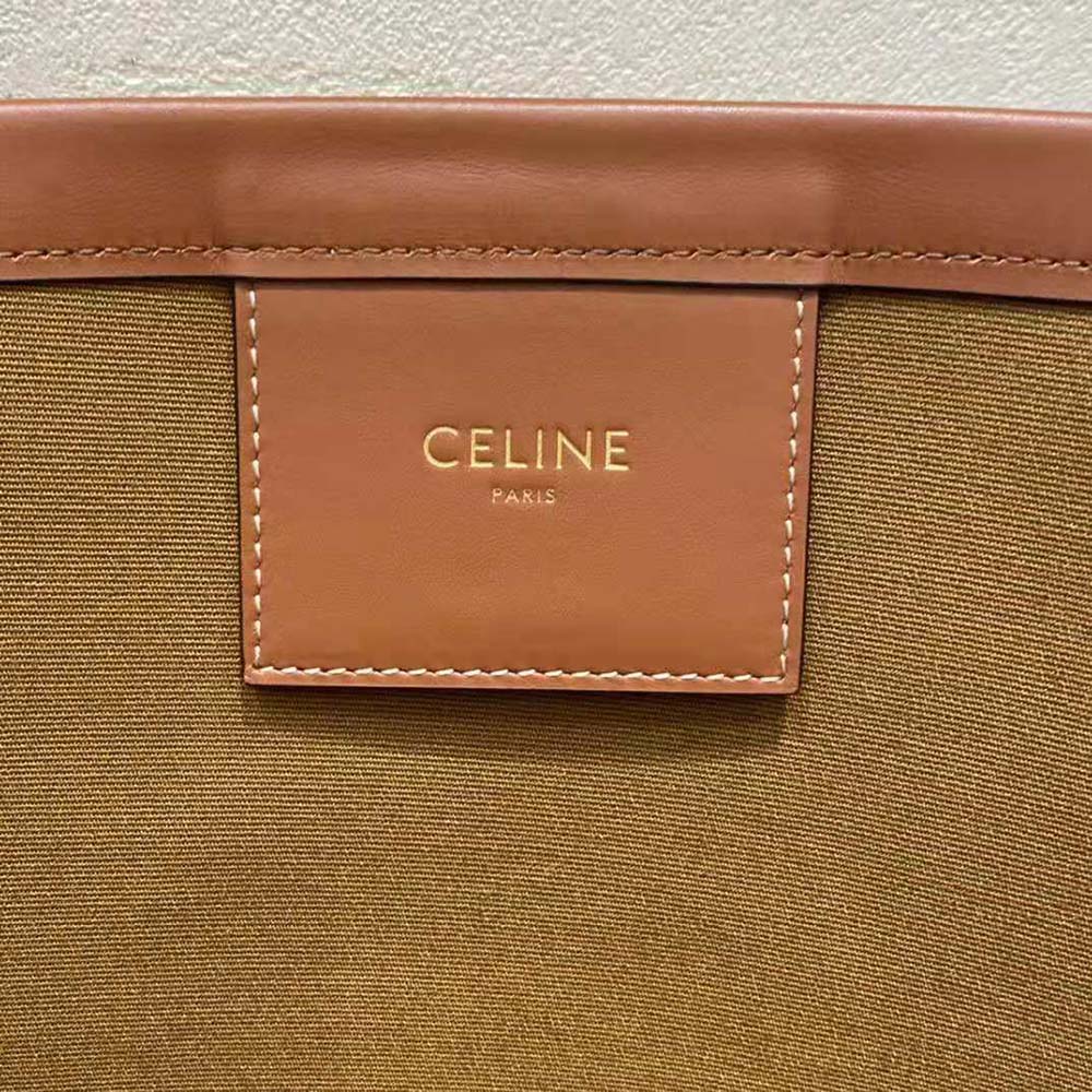 Celine Women Large Couffin in Triomphe Canvas Celine Print - image 10