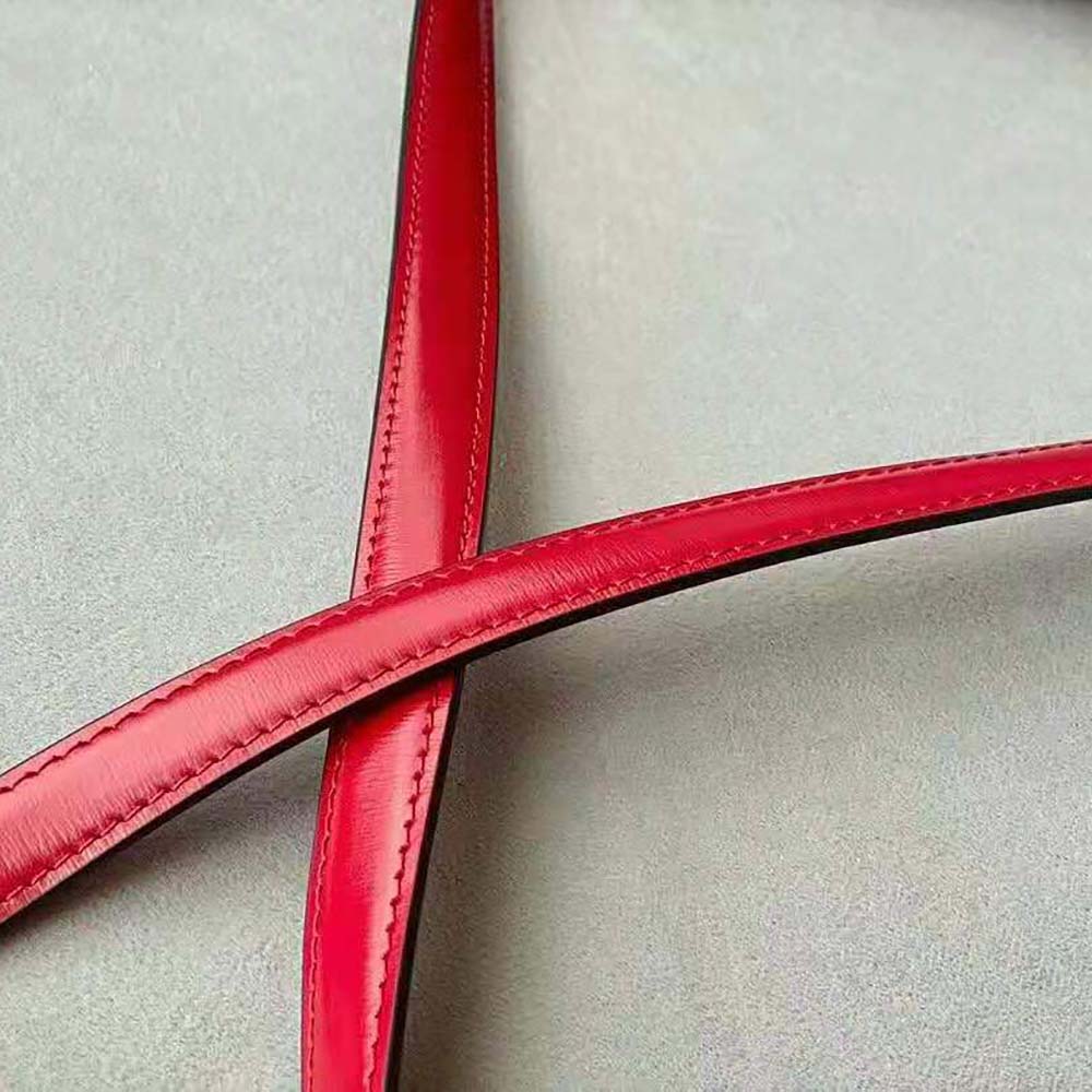Celine Women Medium Classic Bag in Box Calfskin-Red - image 9