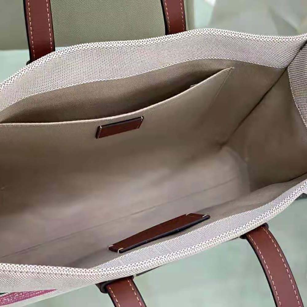 Chloe Women Corita Kent Large Tote in Embroidered Artwork and Shiny Calfskin - image 10