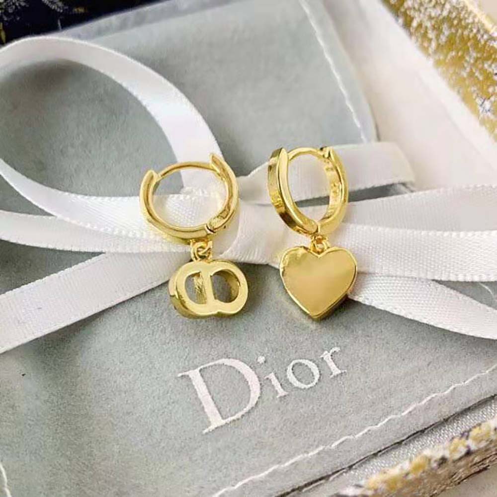 Dior Women Clair D Lune Earrings Gold-Finish Metal - image 4