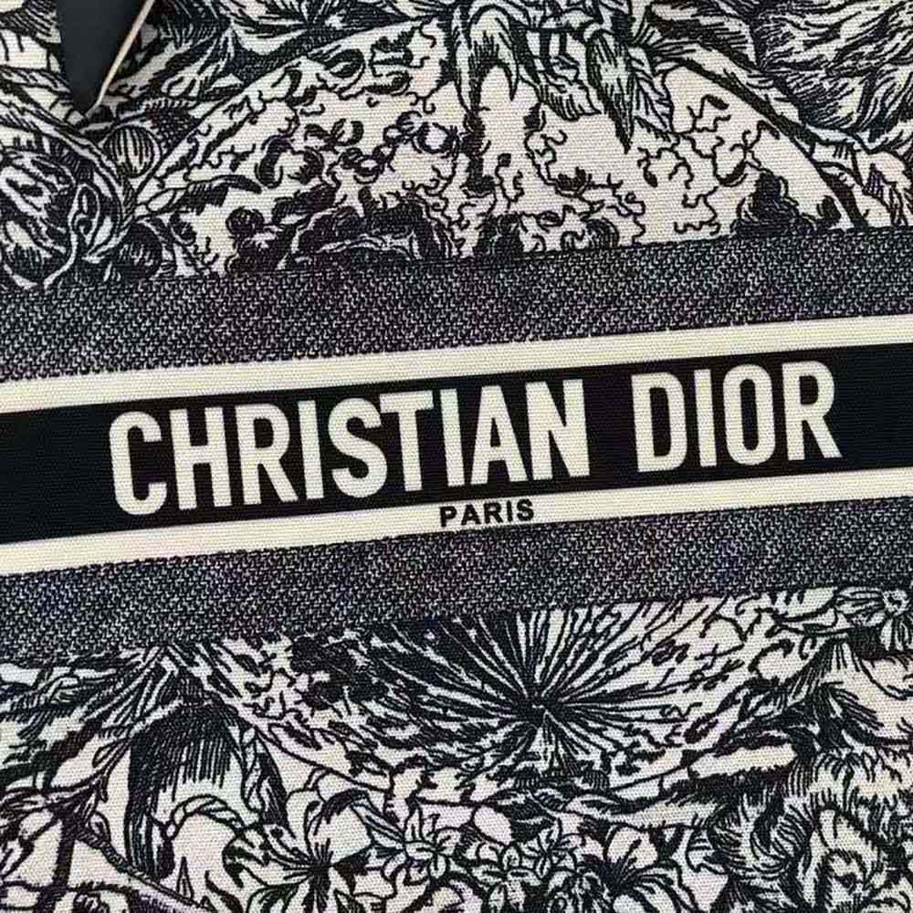 Dior Women Dior Book Tote Latte Multicolor Dior Zodiac Embroidery - image 10