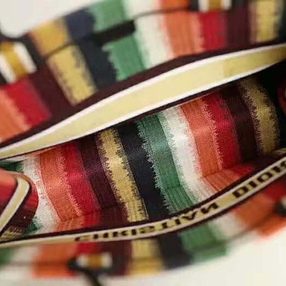 Dior Women Dior Book Tote Multicolor D-Stripes Embroidery - image 7