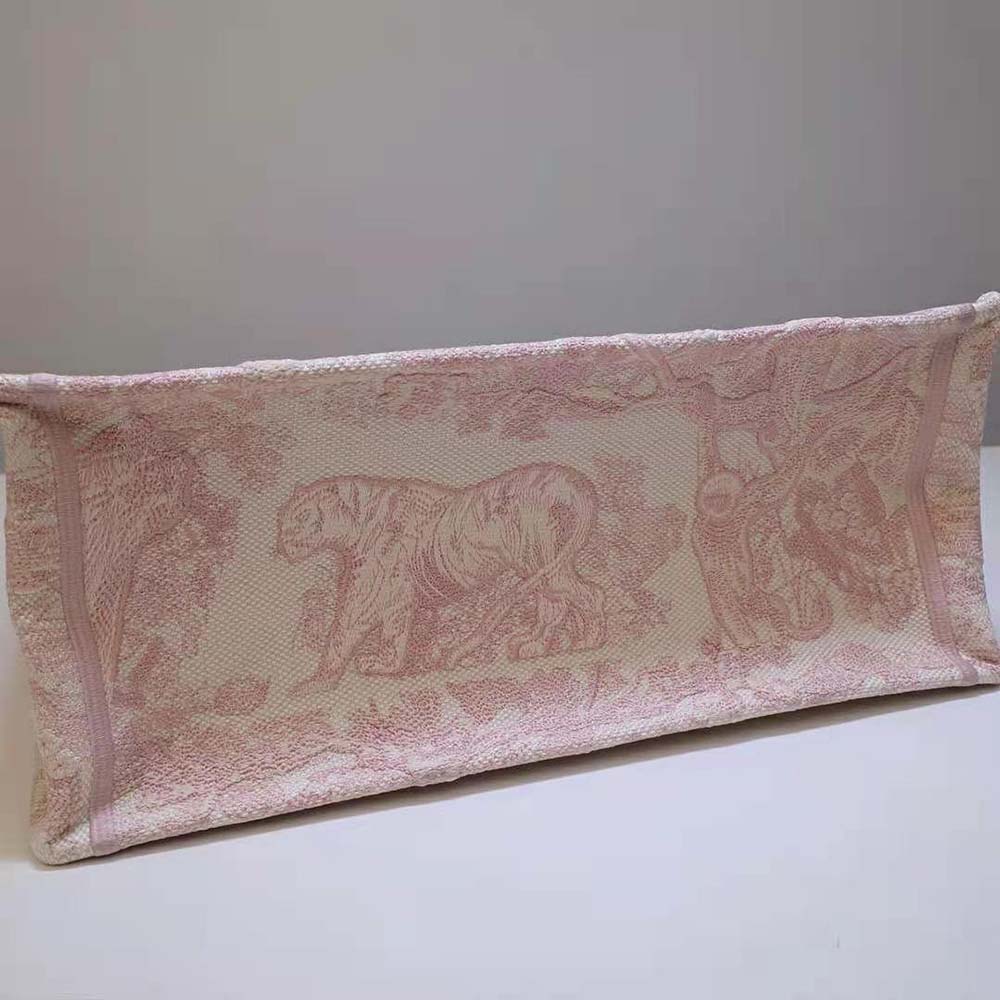 Dior Women Dior Book Tote Pink Toile de Jouy Embroidery - image 5