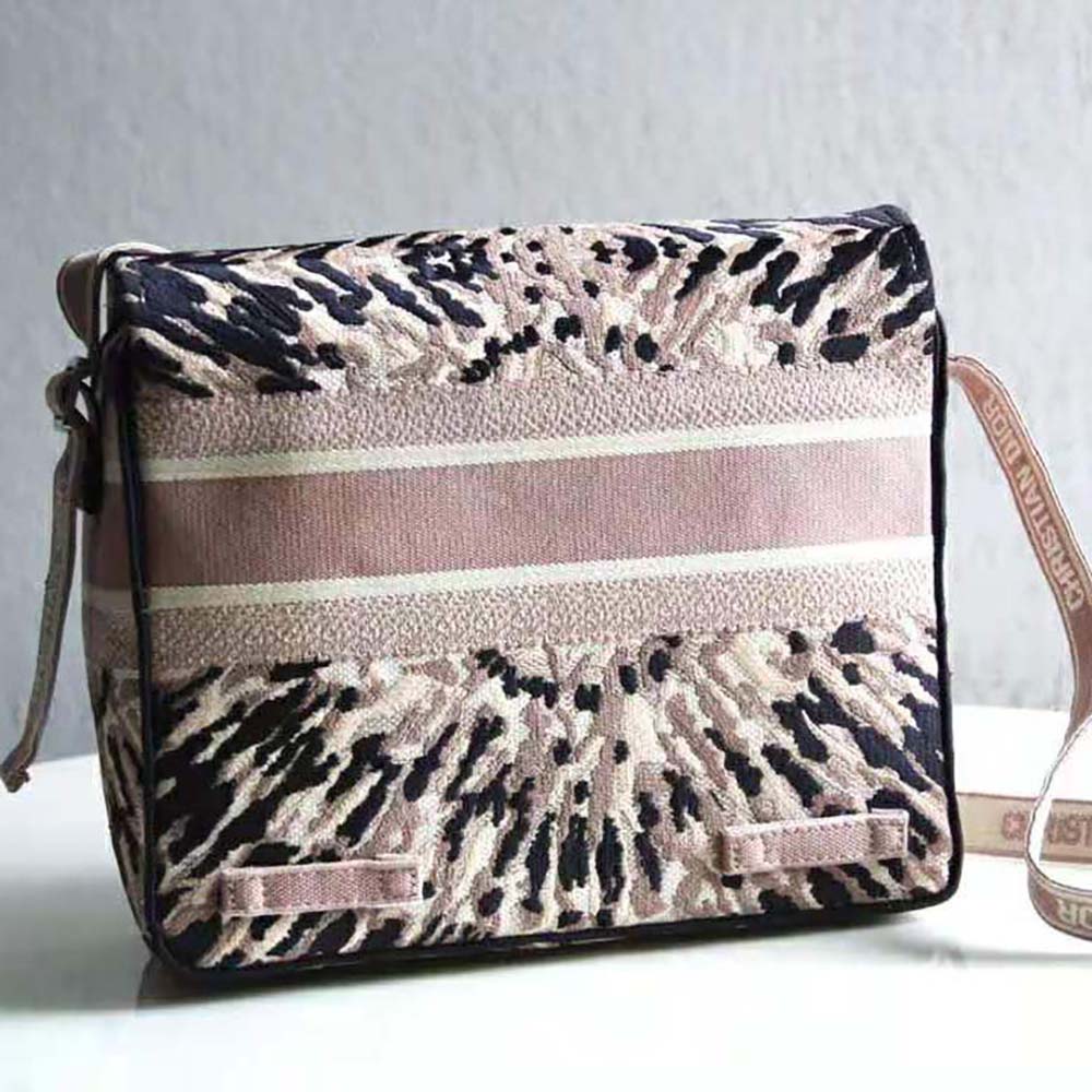 Dior Women Diorcamp Bag Multicolor Tie and Dior Embroidery - image 4