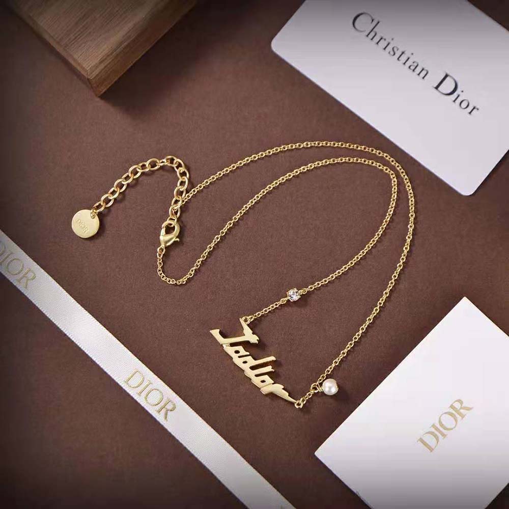 Dior Women J’Adior Necklace Gold-Finish Metal - image 7