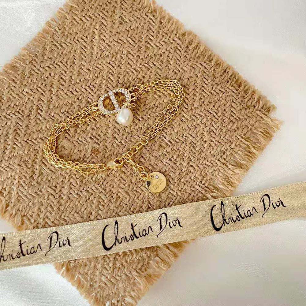 Dior Women Multi-chain Petit CD Bracelet Gold-Finish Metal - image 6