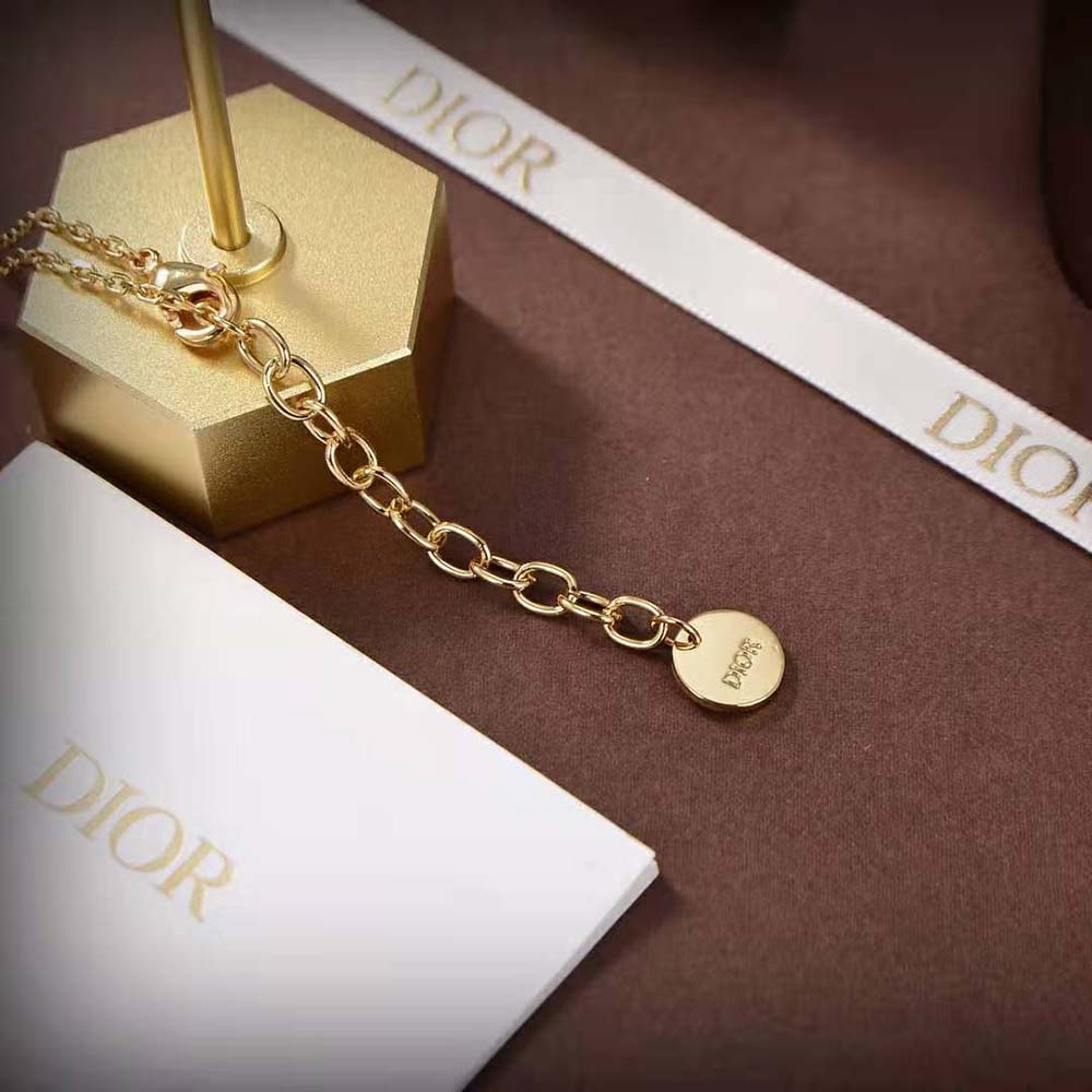 Dior Women Petit CD Bracelet Gold-Finish Metal and Black Lacquer - image 5