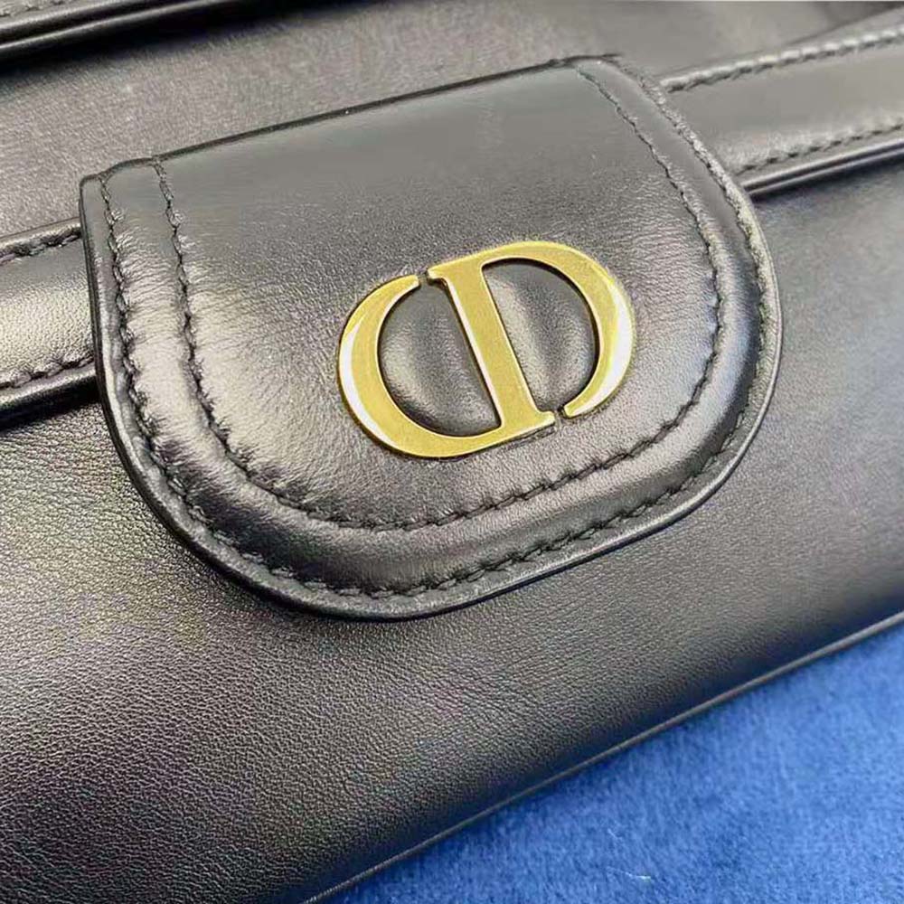 Dior Women Small Diordouble Bag Black Smooth Calfskin - image 7