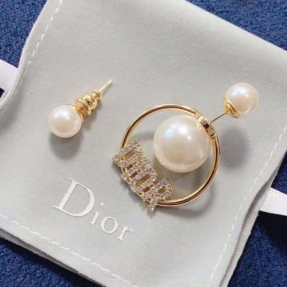 Dior Women Tribales Earrings Gold-Finish Metal - image 4