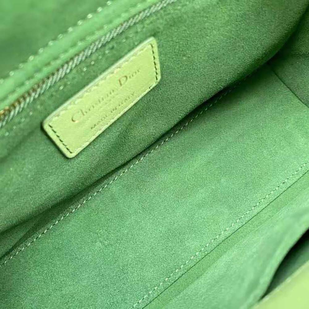 Dior Women my Abcdior Bag Green Gradient Cannage Lambskin - image 9