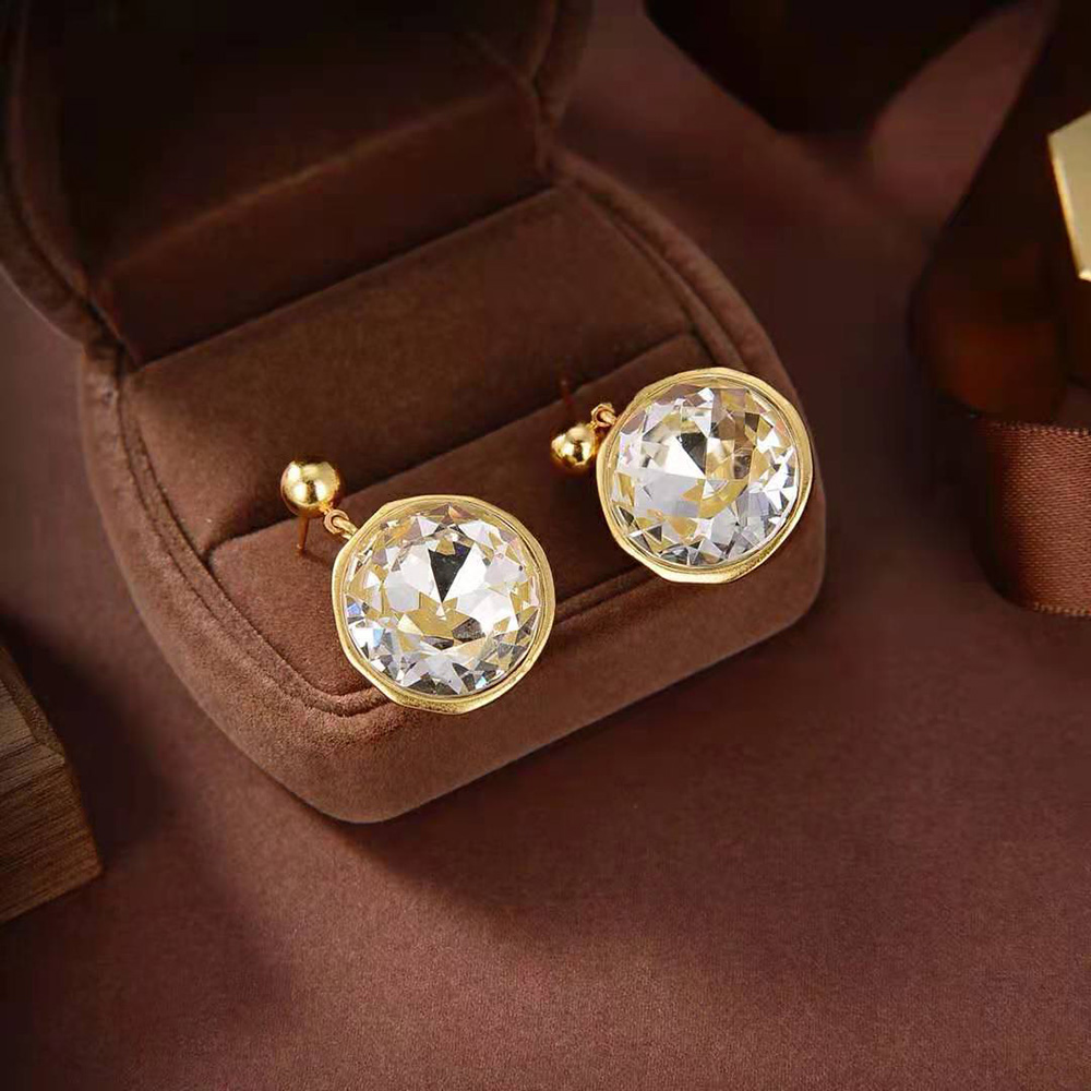Loewe Women Sphere Earrings in Crystal and Metal - image 5
