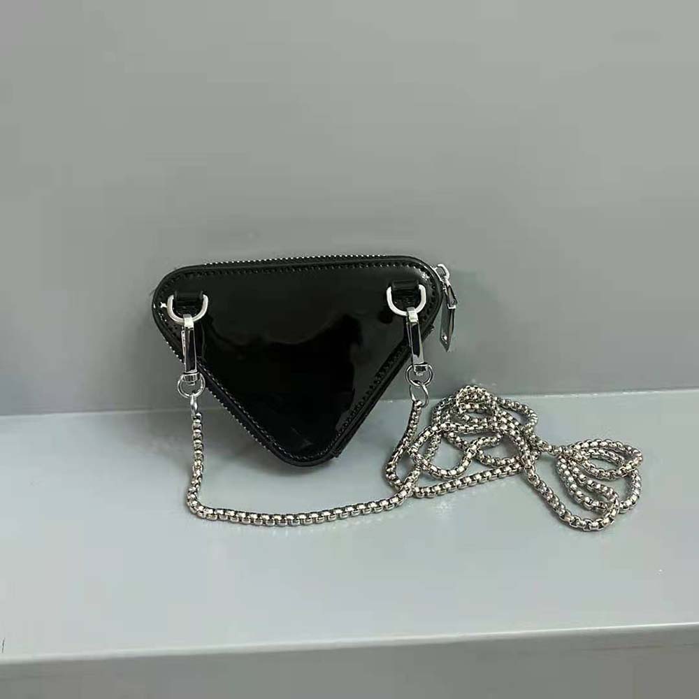 Prada Women Brushed Leather Mini-Pouch - image 5