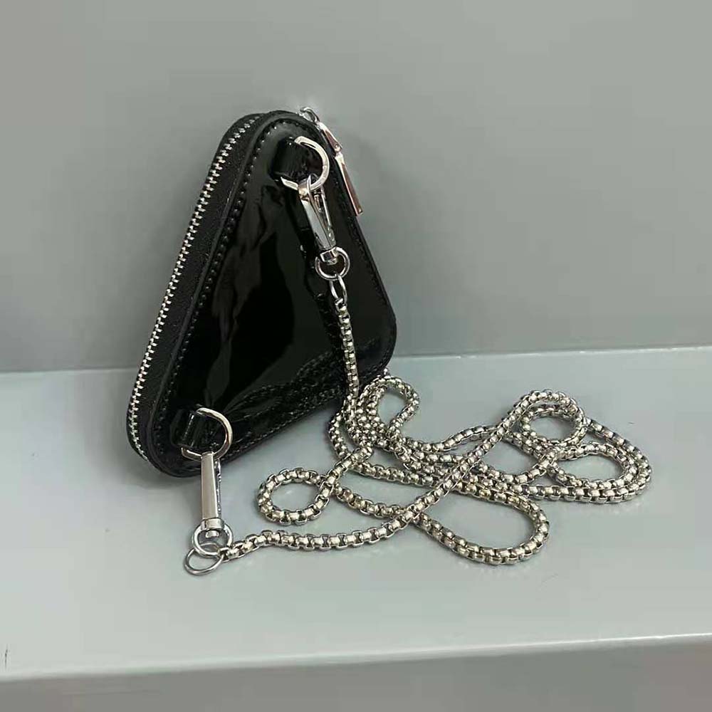 Prada Women Brushed Leather Mini-Pouch - image 6