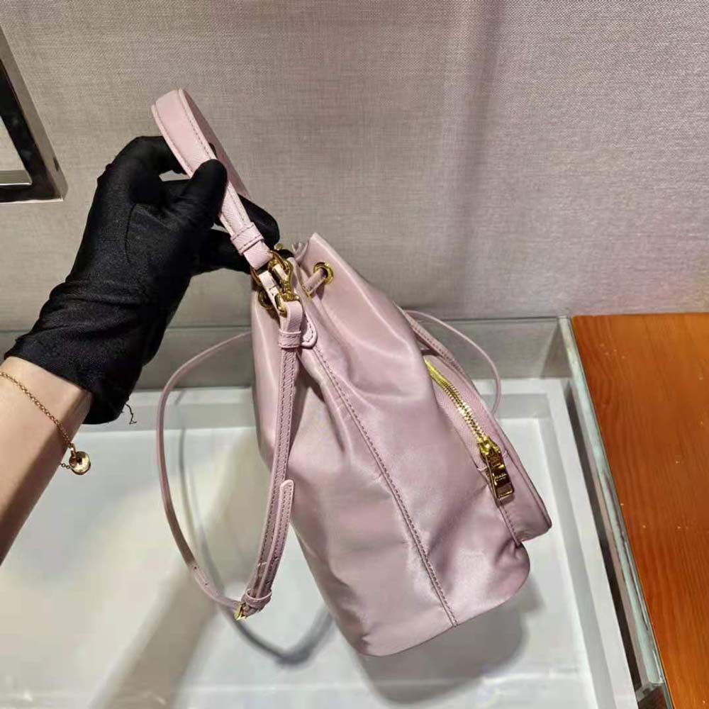 Prada Women Duet Re-Nylon Shoulder Bag-Pink - image 4