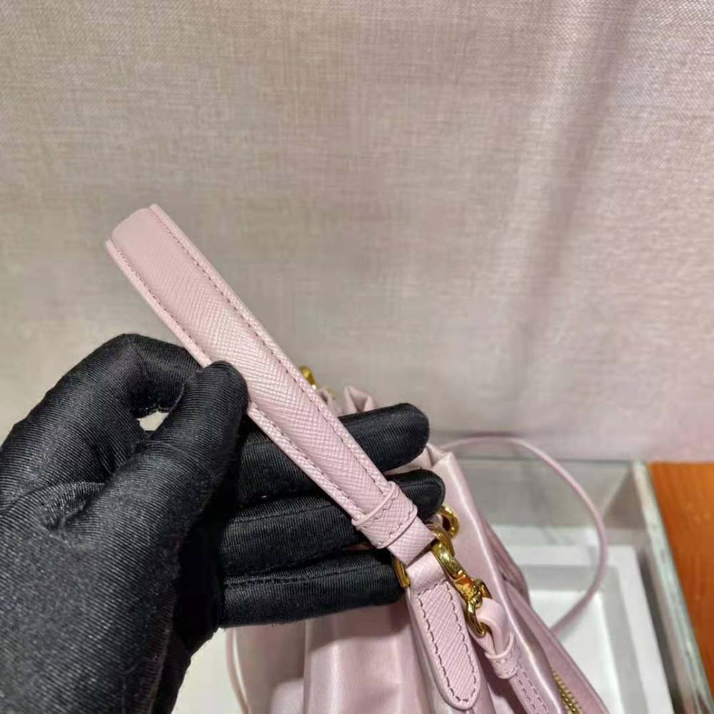 Prada Women Duet Re-Nylon Shoulder Bag-Pink - image 9