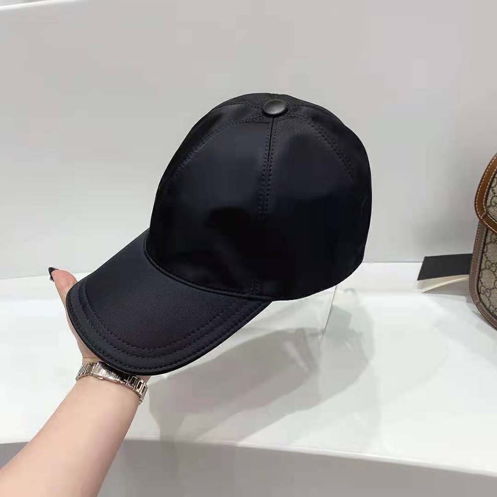 Prada Women Re-Nylon Baseball Cap-Black - image 6