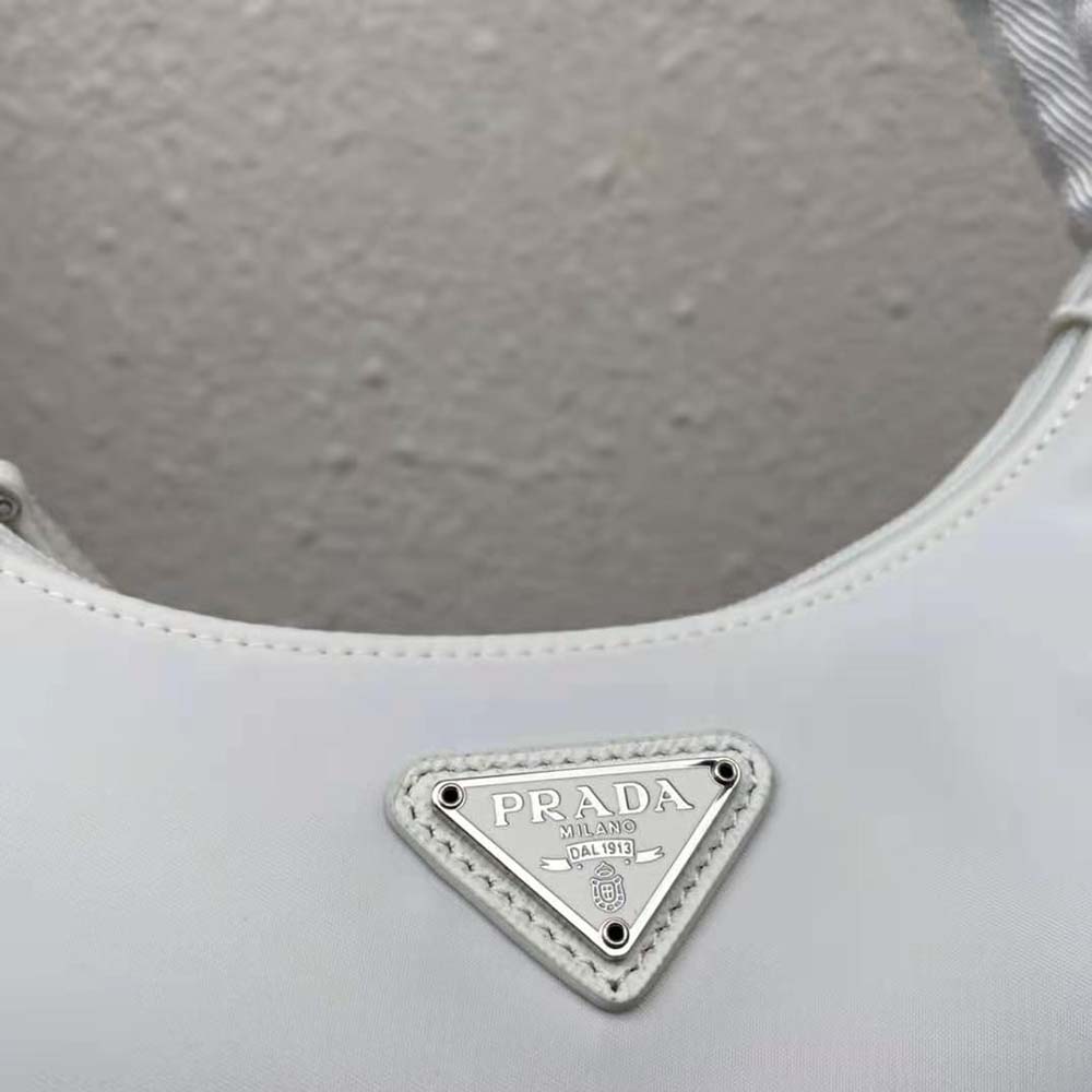 Prada Women Re-Nylon Re-Edition 2000 Mini-Bag-White - image 7