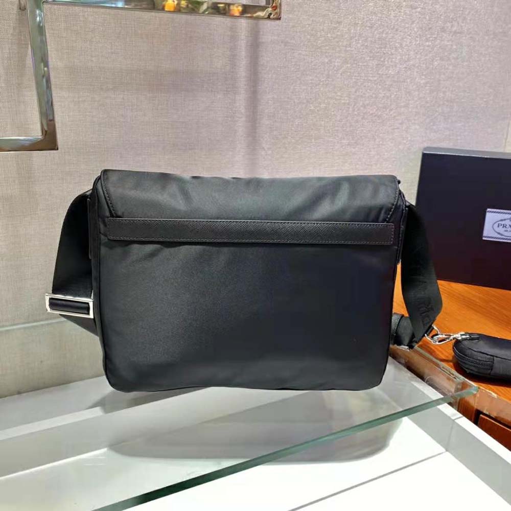 Prada Women Re-Nylon Shoulder Bag-Black - image 5