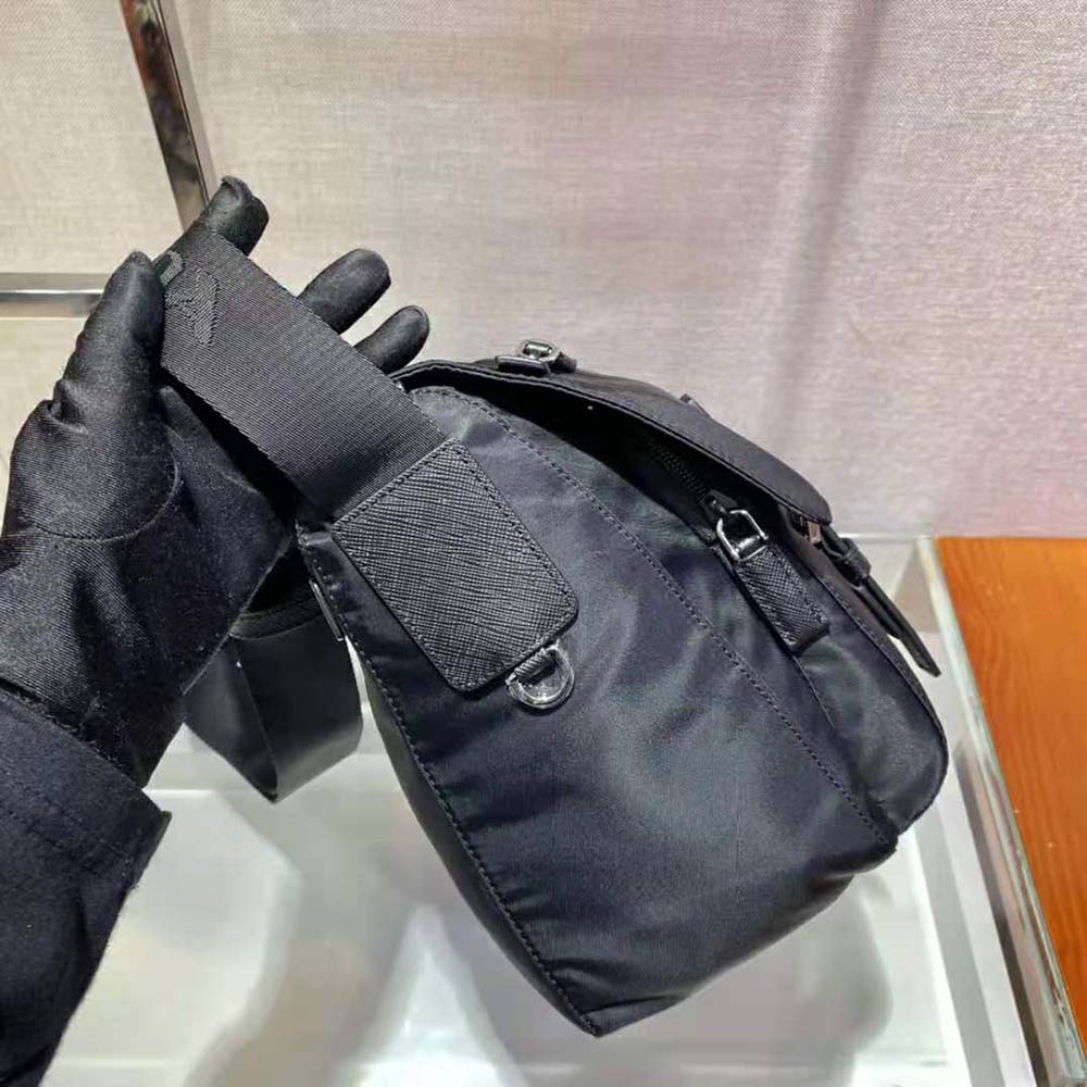 Prada Women Re-Nylon Shoulder Bag-Black - image 7