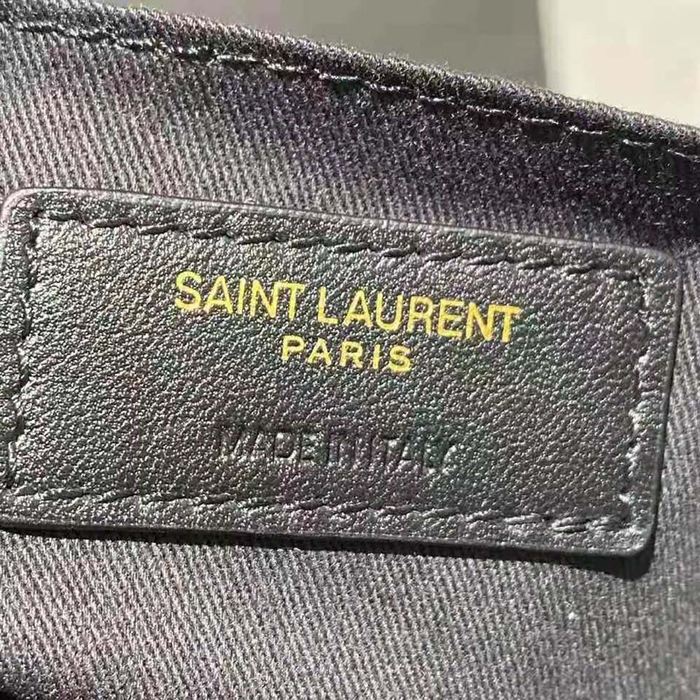 Saint Laurent YSL Women Monogram Tablet Pouch in Matelasse Leather - image 9