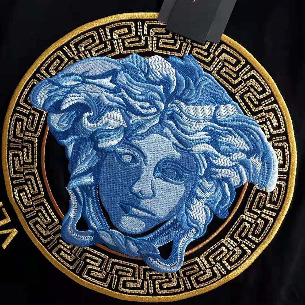 Versace Women Medusa Amplified Embroidered T-shirt - image 6