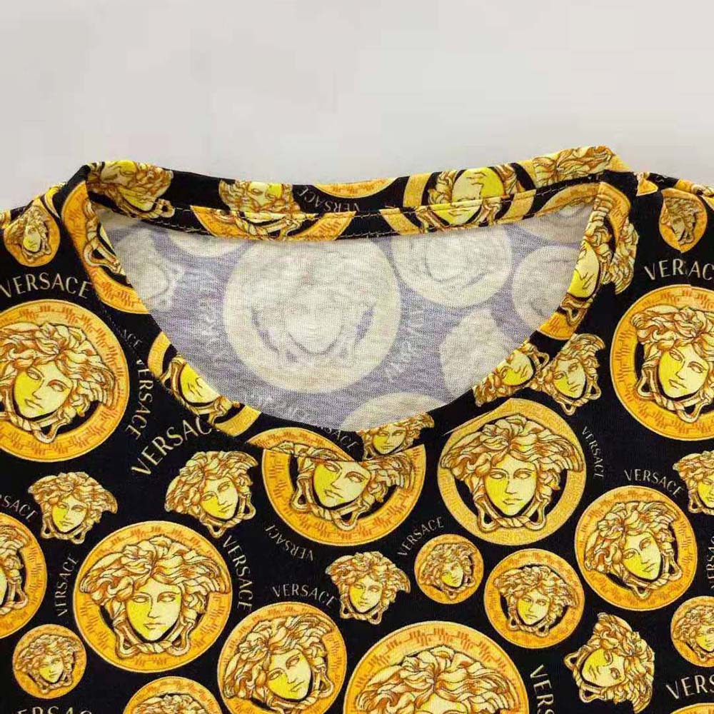 Versace Men Medusa Amplified Print T-shirt - image 4
