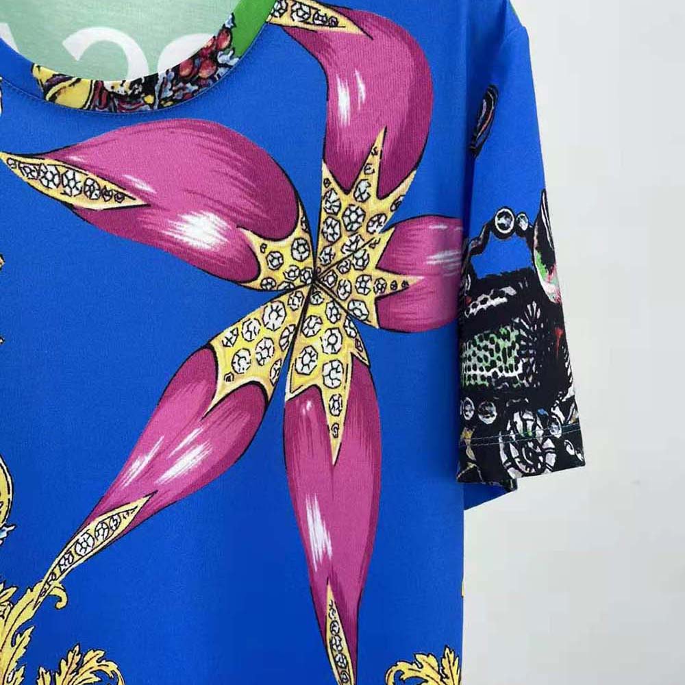 Versace Men Tresor DE LA Mer Print T-shirt - image 6