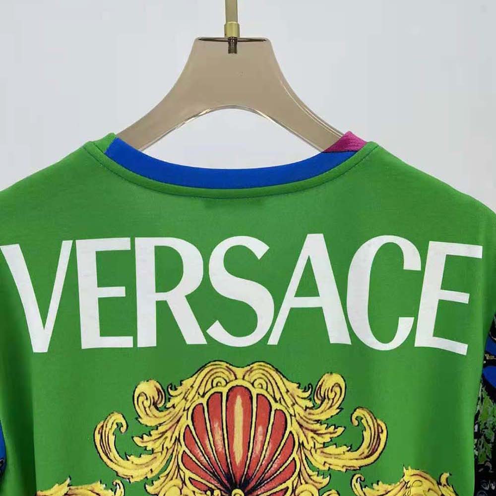 Versace Men Tresor DE LA Mer Print T-shirt - image 5