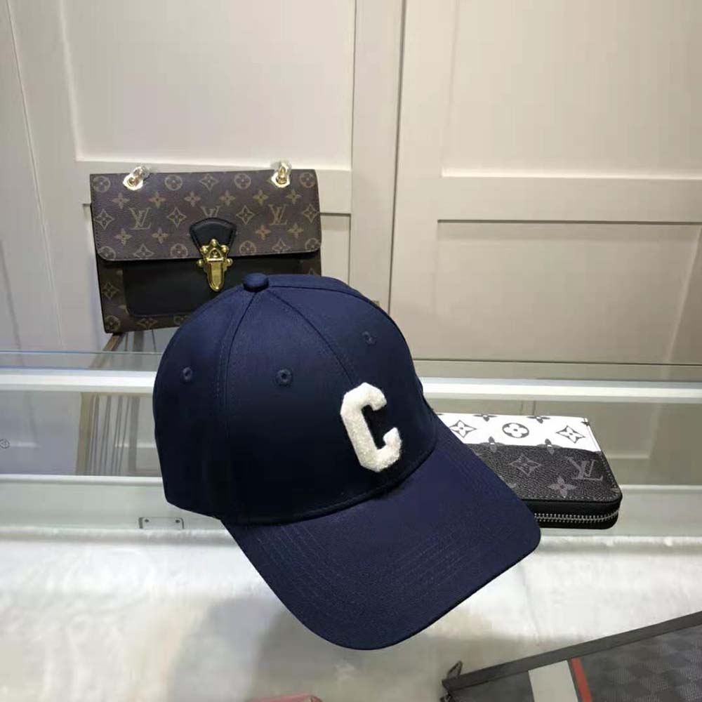 Celine Women “C” Baseball Cap in Cotton - image 4