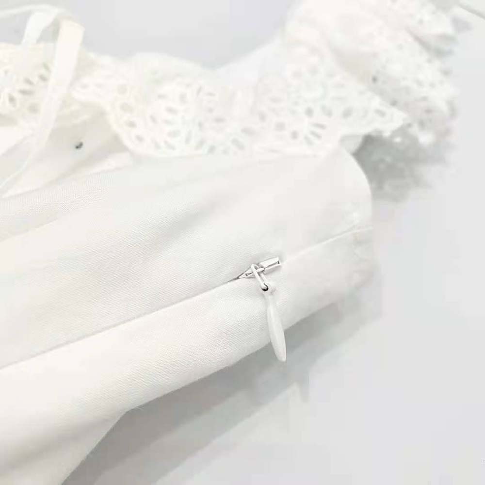 Celine Women Prairie Dress in Cotton Percale - image 8