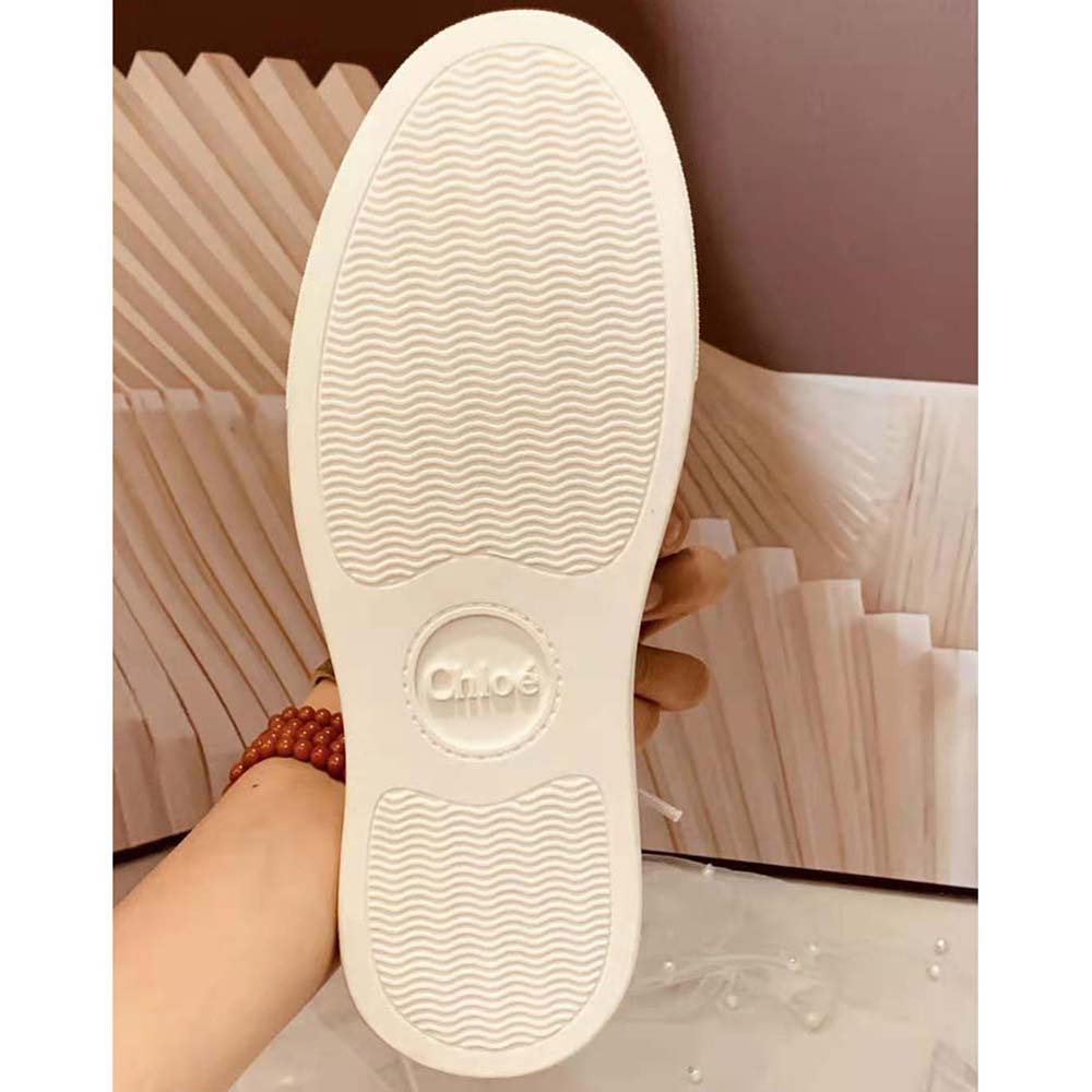 Chloe Women Lauren Sneaker in Lace-Sandy - image 9