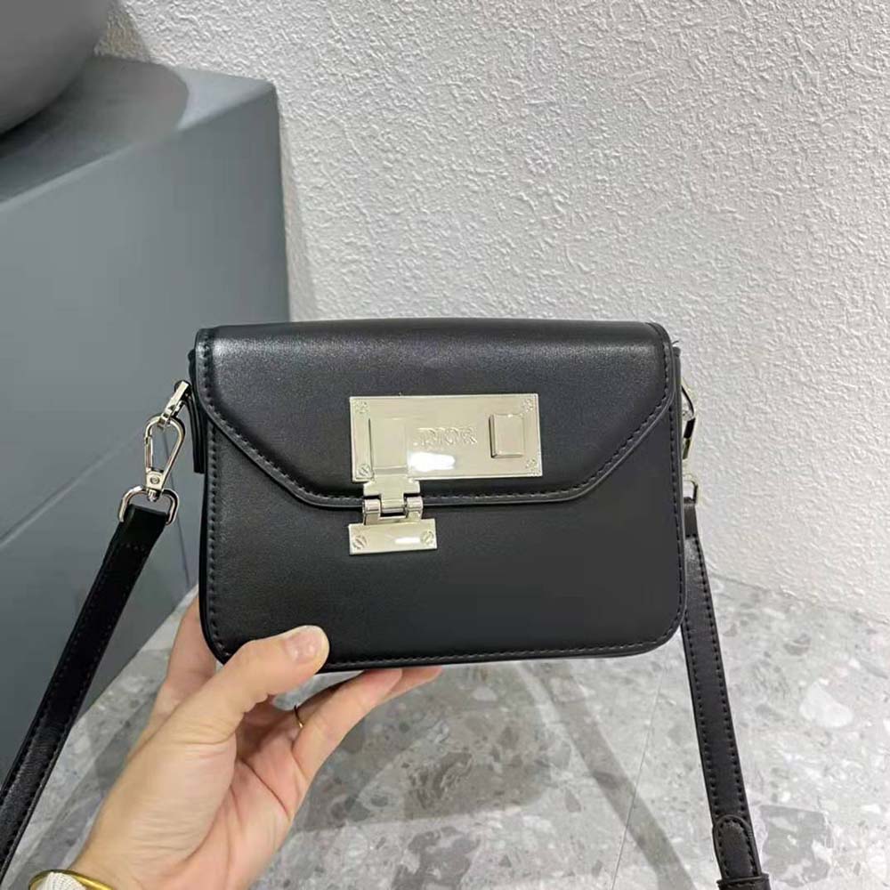 Dior Men Messenger Pouch Black Smooth Calfskin - image 5