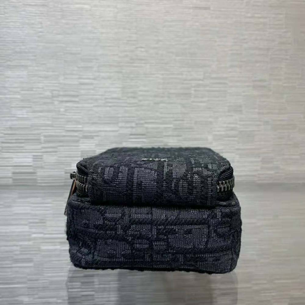 Dior Men Pouch Black Dior Oblique Jacquard - image 6