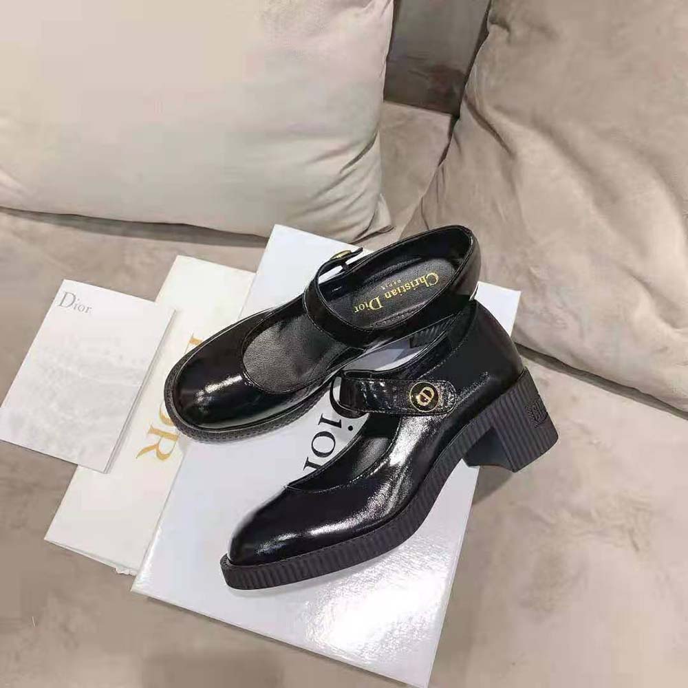 Dior Women D-Doll Pump Black Shiny Calfskin - image 6