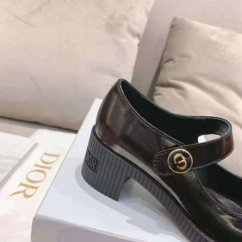 Dior Women D-Doll Pump Black Shiny Calfskin - image 9